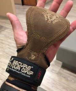 Cobra Grips PRO Weight Lifting Gloves Heavy Duty Straps Alternative Power Lifting Hooks for Deadlifts Adjustable Neoprene Padded Wrist Support Bodybuilding PRO Brown Leather One Size 23 715fXgJnL