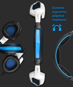 Anivia Computer Headset Headphones, 3.5mm Wired Over Ear Stereo Gaming Headsets with Microphone 36 715fqht7 PL