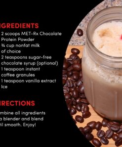 MET-Rx Natural Whey Protein Powder, Chocolate Protein Powder, 5 Lb 25 715fwBA8PUL