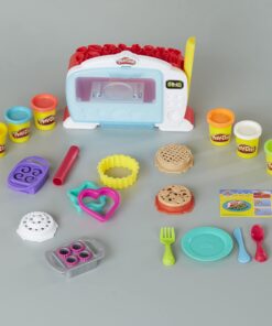 Play-Doh Kitchen Creations Magical Oven Play Food Set for Kids 3 Years and Up with Lights, Sounds, and 6 Colors (Amazon Exclusive) 32 715glMTkoML