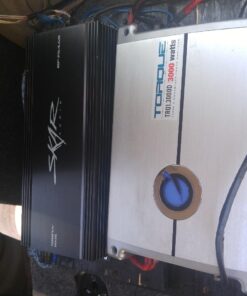 Skar Audio RP-75.4AB 500 Watt Full-Range Class A/B 4 Channel Car Amplifier 500 Watt Class A/B Four Channel 34 715goYP iL