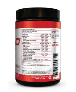 Driven PREWOD Energy Matrix, 50 Servings - Pre-Workout Supplement with Caffeine & Beta-Alanine - Energy, Focus, Strength, & Endurance for High-Intensity Training & Weight Lifting - Cherry Lime Cherry Lime For Time 10.9 Ounce (Pack of 1) 9 715h6FJZmwL