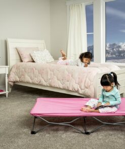 Alternative view of Regalo My Cot Portable Toddler Bed, Includes Fitted Sheet, Pink