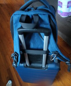 MATEIN Laptop Backpack,Slim Travel Backpack with Laptop Compartment for Men Women,College Daypack Gift Computer Bag fits 15.6 Inch Notebook, Blue 46 715hnceJCEL