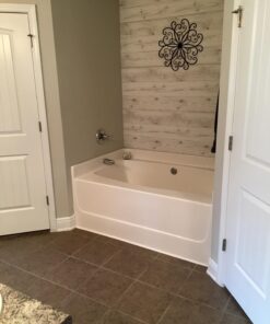 ROSEROSA Peel and Stick PVC Reclaimed Wood Self-Adhesive Wallpaper Covering Countertop Backsplash Panel White (22344 : 1.64 Feet X 9.84 Feet) 46 715jIhGBRJL