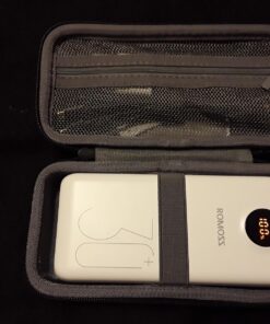 co2CREA Hard Case Replacement for Anker 537 Power Bank PowerCore+ 26800mAh PD Portable Charger 26800mAh External Battery mesh bag with zipper 42 715jbz4dHL