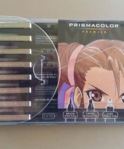 Prismacolor Premier Manga Illustration Markers, Assorted Tips, Black & Sepia, 8 Pack 33 715kDO9KI6L 2