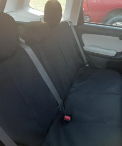 FH Group Car Seat Covers Full Set Cloth - Universal Fit Automotive Seat Covers, Low Back Front Seat Covers, Solid Back Seat Cover, Washable Car Seat Cover For SUV, Sedan And Van Black BLACK Seat Covers 71 715kJPkxdyL