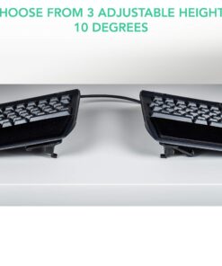 KINESIS VIP3 Tenting Accessory for Freestyle2 Ergonomic Keyboard (AC820) Tenting with Palm Supports for Freestyle2 11 715kLRCuL