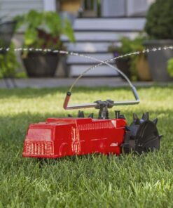 Melnor 4501 Traveling Sprinkler Lawn Rescue-13,500 sq. ft. Coverage Variable Speed Control with Adjustable Spray Arms, 10 x 17.63 x 8 inches 13 715kVcpapOL