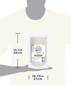 French Grey Sea Salt 10 lb. Bag Fine Grain - Sel Gris by San Francisco Salt Company 10 Pound Bag - Fine Grain 13 715lgQ8BVpL