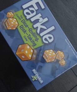 Farkle - Family Game Night Fun - Classic Dice-Rolling, Risk-Taking Game, For Adults and Kids Ages 8 and up 11 715mTQbPeaL