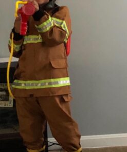 Prextex Fireman Backpack Water Guns for Kids w/Fire Hat | Water Toys Big Water Gun | Super Fast Squirt Water Blaster| All Ages Kids & Adults | Play Range Water Gun for Pool Party Favors Includes fireman hat 36 715mhhgDyL 2