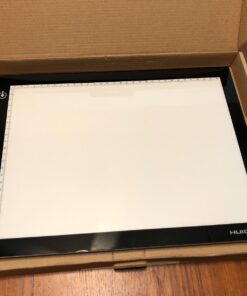 HUION L4S LED Light Box A4 Ultra-Thin USB Powered Adjustable Light Pad for Tracing 34 715nc0829CL
