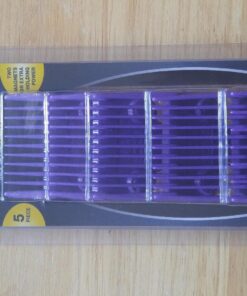 Andis 01410 Professional Master Clipper Guards - Dual Magnet Comb Set – Small, fits for MBA, MC-2, ML, PM- & PM-4, Waterproof – Purple, Set of 5 5-Comb Set 27 715ntKwg4ZL 1
