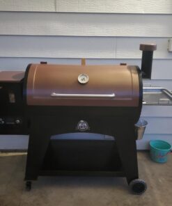 CookinPellets Perfect Mix Natural Hardwood Hickory, Cherry, Hard Maple, and Apple BBQ Grill Wood Pellets for Pellet Grill and Pellet Smoker, 40 Lb Bag 43 715oPThMFwL