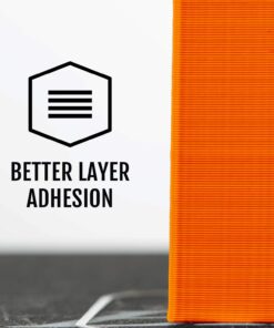 HATCHBOX PETG 3D Printer Filament, Dimensional Accuracy +/- 0.03 mm, 1 kg Spool, 1.75 mm, Orange 29 715ozBuScoL