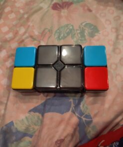 Flipslide Game - Electronic Handheld Game | Addictive Multiplayer Puzzle Game of Skill | Flip, Slide & Match Colors to Beat the Clock | 4 Thrilling Game Modes | Ages 8+ | Includes Batteries 40 715q 3W6MJL