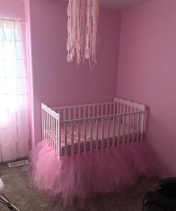 Craft And Party, Light Pink Fabric Tulle Roll 54 Inch by 40 Yards (120 ft) Fabric Tulle Bolt for DIY Tutu Skirt, Wedding and Decoration (Light Pink) 54" x 40 yards 37 715qqX3IfyL