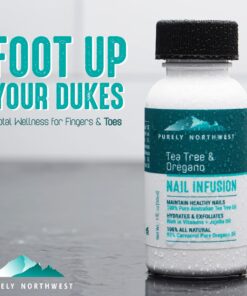 Extra Strength-100% All Natural Fungus Nail Solution for Toenail & Fingernails: Renew Thick, Broken & Discolored Nails Made by Purely Northwest -1fl.oz Tea Tree Oil 1 Fl Oz (Pack of 1) 25 715qwGk0y5L