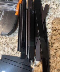 Firbon A4 Paper Cutter 12 Inch Titanium Paper Trimmer Scrapbooking Tool with Automatic Security Safeguard and Side Ruler for Craft Paper, Coupon, Label and Cardstock (Black) 1-black 41 715tp6N9N6L