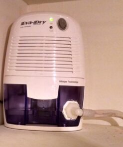 Whisper-quiet Eva-Dry EDV-1100 16 OZ Dehumidifier with Auto Shut Off and Restart for small spaces in your Home, RV, Automobile, and Storage up to 1100 cu. ft. (122 sq. ft) 39 715ui9JJqL