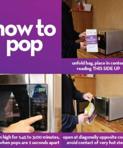 Jolly Time Premium Flavored Microwave Popcorn, Gluten Free, Gourmet Bulk Box, 24 Count (Blast O Butter, 3.2 Ounce (Pack of 24)) 3.2 Ounce (Pack of 24) 12 715up ZRkAL