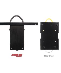 Extreme Max 5001.5010 Motorcycle Wheel Chock, Black Standard 39 715vCPFjkuL