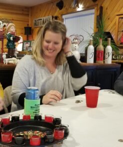 New Maxam 16 Shot Roulette Drinking Game Set 16 Numbered Shot Glasses 2 Metal Roulette Balls 16PCS Set 20 715vJHdPnL