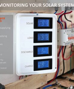 bayite DC 6.5-100V 0-100A LCD Display Digital Current Voltage Power Energy Meter Multimeter Ammeter Voltmeter with 100A Current Shunt 44 715vhiuq2nL