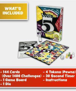 Endless Games Name 5 - Quick Thinking Game 9 715vp EnT9L