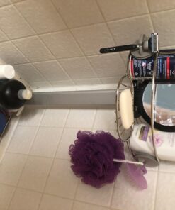 simplehuman Corner Shower Caddy, Stainless Steel and Anodized Aluminum 42 715wC3dUXbL