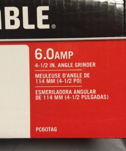 PORTER-CABLE Angle Grinder, 6.0-Amp, 4-1/2-Inch (PC60TAG) 55 715wN 8IvgL