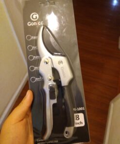 gonicc 8" Professional SK-5 Steel Blade Sharp Anvil Pruning Shears (GPPS-1001),Less effort. Pruning Scissors, Bonsai Cutters 42 715xCZ2UP9L