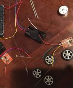 Pica Toys Solar-Powered Car V1, Wooden STEM Kit with Wireless Remote Control for Boys and Girls, Hybrid Powered by Solar Power and Batteries, Educational Motor Toy Gift for Kids Aged 8-12 Classic 46 715xZdqX0CL