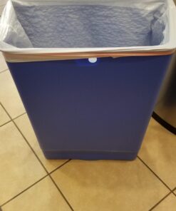 Simplehuman 50 Liter / 13.0 Gallon Rectangular Kitchen Step Trash Can, Brushed Stainless Steel 50 Liter Trash Can 43 715xgHo2VRL