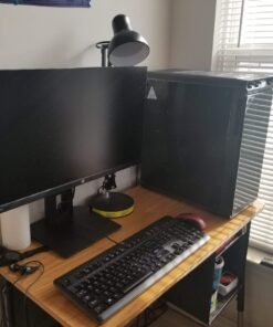 HP VH240a 23.8-Inch Full HD 1080p IPS LED Monitor with Built-In Speakers and VESA Mounting, Rotating Portrait & Landscape, Tilt, and HDMI & VGA Ports (1KL30AA) - Black 35 715xyoJD6nL