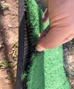 TRUEDAYS Golf Mat - Artificial Turf Golf Mat with Non-Slip Foam - 12“ x 24“ Golf Hitting Mat for Indoor and Outdoor Practice (Includes Rubber Tee Holder and Tees) 12"x24" 26 715y3D7RfhL
