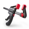 TEKTON 6 Inch Ratchet Bar Clamp / 12 Inch Spreader | 39181 Single Clamp 6 in.