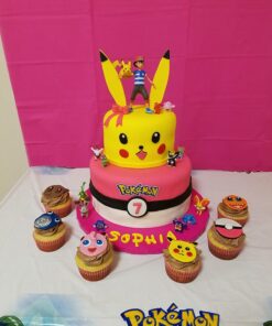 Pokemon 4.5-Inch Feature Battle Action Figure, Features Ash and Launch into Action 2-Inch Pikachu 14 715z Ra8OL