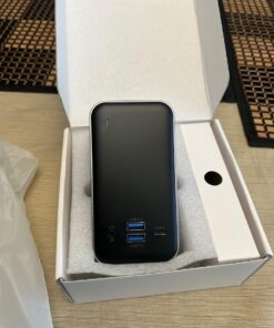 USB C Docking Station Dual Monitor for MacBook Pro/Air, 13-in-2 Triple Display Laptop USB-C Hub, Type C Dock with 2 4K HDMI, VGA, PD3.0, 7 USB, RJ45, 3.5mm Audio 53 715zN8w35sL