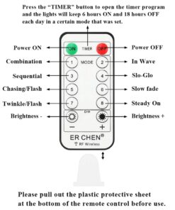 ER CHEN 165ft Led String Lights, 500 Led Fairy Starry Lights on 50M Silvery Copper Wire String Lights for Christmas (Warm White) Warm White 26 715zkqe7T1L