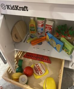 Melissa & Doug Fridge Food Wooden Play Food Set (9 pcs) - Pretend Play Kitchen Accessories, Play Food Sets For Kids Kitchen, Wooden Play Grocery Sets For Kids Ages 3+ 32 715ztb6BKHL 2