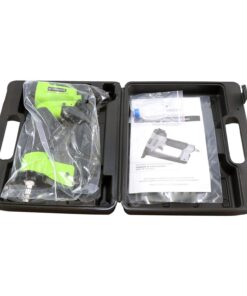 FPC (Surebonder) 9600B 9600A Pneumatic Heavy Duty Standard T50 Type Stapler with Case (air compressor needed not included) Black and Green 28 716 QfHX SL