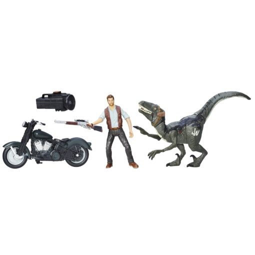 Hasbro Jurassic Park Alpha Cycle & Hybrid Raptor Pack