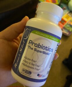 Mama’s Select Probiotics for Women Digestive Health, 9 Live Strains, Including Lactobacillus acidophilus, Adult Pre and Postpartum Gut Health Support, Weight Management, 10 Billion CFUs, 60 Capsules 31 716 YySKL