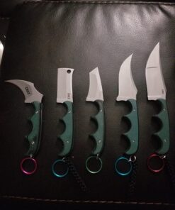 COLUMBIA RIVER KNIFE & TOOL CRKT Minimalist Tanto Neck Knife: Compact Fixed Blade Knife, Folts Utility Knife with Bead Blast Blade, Resin Infused Fiber Handle, and Sheath 2386 39 716 mAdMnNL 1