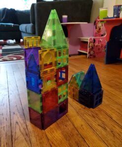 Magnetic Blocks - Magnetic Toys for Toddlers Kids Magnetic Building Blocks Preschool Magnet Set Magnetic Stem Toys 70 Pieces 39 716 o2mqtGL