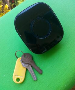 SadoTech Wireless Doorbells for Home, Apartments, Businesses, Classrooms, etc. - 1 Door Bell Ringer & 1 Plug-In Chime Receiver, Battery Operated, Easy-to-Use, Wireless Doorbell w/LED Flash, Black 42 71607pIlQdL 1