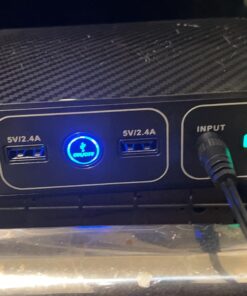 HALO Bolt 58830 mWh Portable Phone Laptop Charger Car Jump Starter with AC Outlet and Car Charger - Black Graphite 28 71616cP JXL